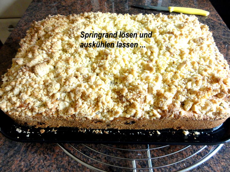 Rührteig: SAUERKIRSCH ~ STREUSEL ~ KUCHEN - einfach - von Rezeptsammlerin