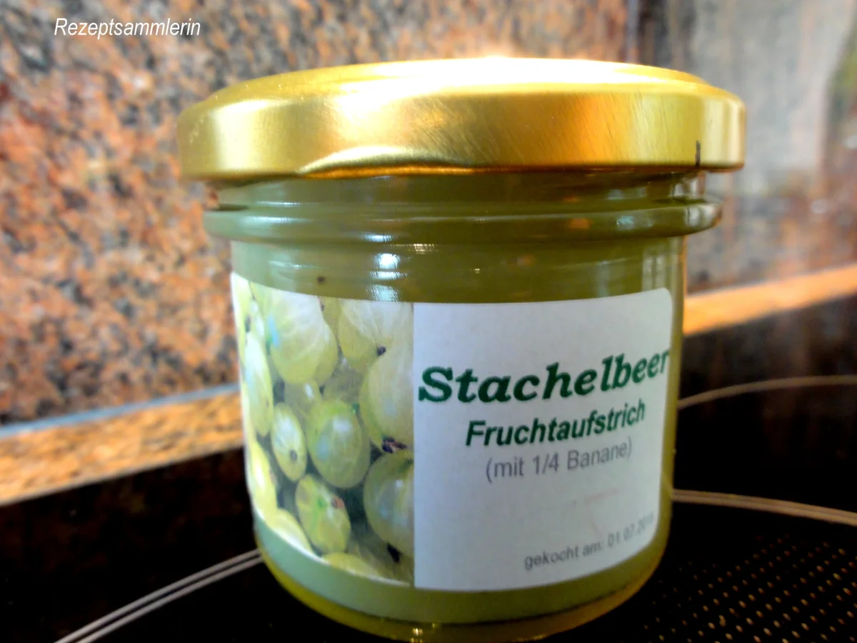 M&G:   STACHELBEEREN  mit  BANANE - Rezept - Bild Nr. 2