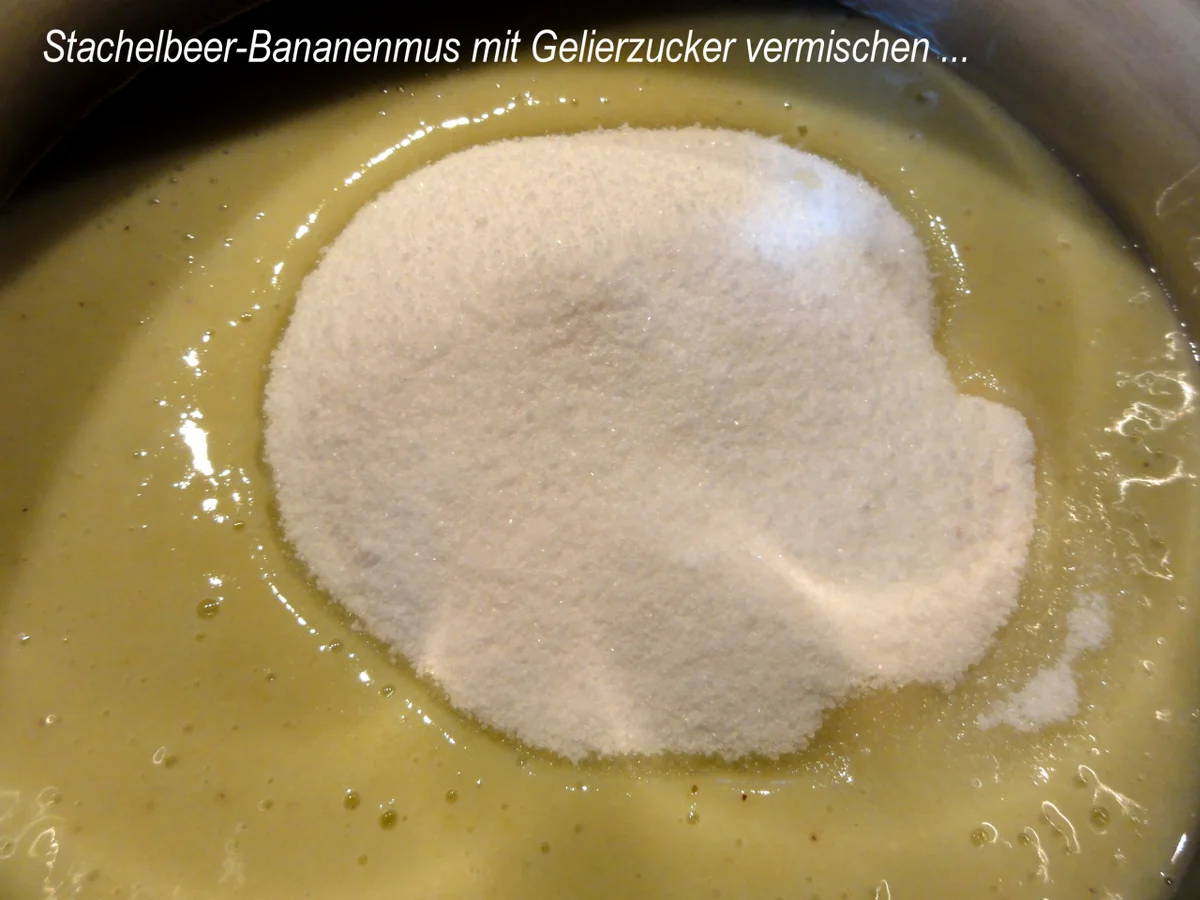 M&G:   STACHELBEEREN  mit  BANANE - Rezept - Bild Nr. 3
