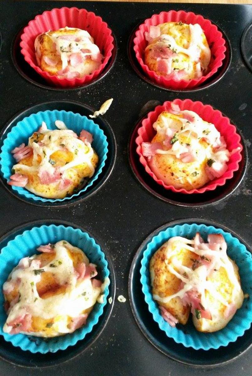 Pizza Muffins / Brötchen variabel - Rezept - kochbar.de