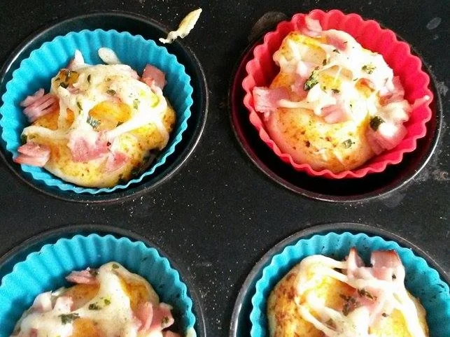 Pizza Muffins / Brötchen variabel - Rezept - Bild Nr. 102
