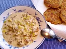 Lauchsuppe mit Rinderhack und Käse - Rezept - Bild Nr. 5