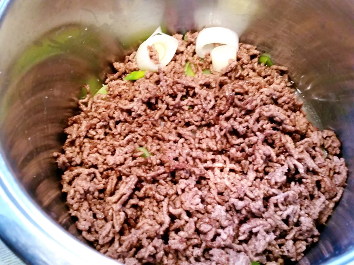 Rezept: Lauchsuppe mit Rinderhack und Käse Bild Nr. 8 Lauchsuppe mit Rinderhack und Käse - Rezept - Bild Nr. 8