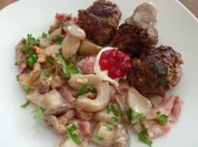 Hackbällchen in Pilz-Speck-Sahne - Rezept - Bild Nr. 21