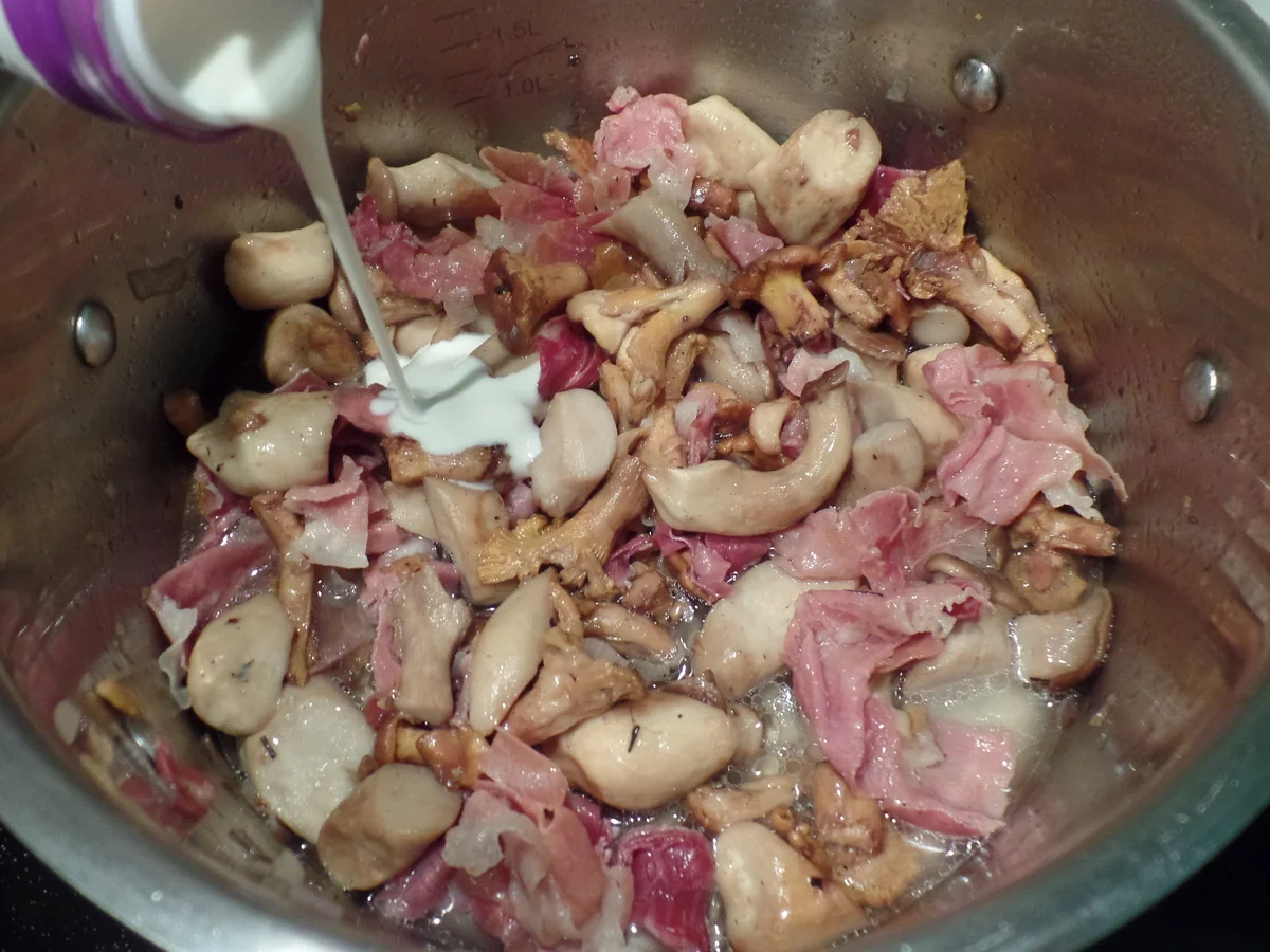 Rezept: Hackbällchen in Pilz-Speck-Sahne Bild Nr. 26 Hackbällchen in Pilz-Speck-Sahne - Rezept - Bild Nr. 26