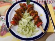 Schweinefiletspieße mit chinesischen Gurkensalat - Rezept - Bild Nr. 35