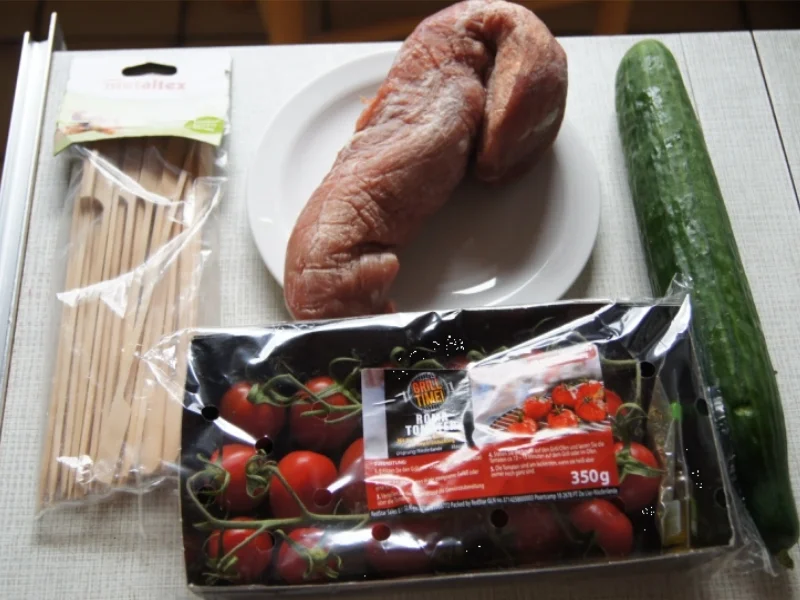 Schweinefiletspieße mit chinesischen Gurkensalat - Rezept - Bild Nr. 34