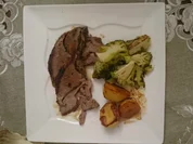 Knoblauch-Kräuter-Lammkeule in Weinessig-Zitronensoße - Rezept - Bild Nr. 29