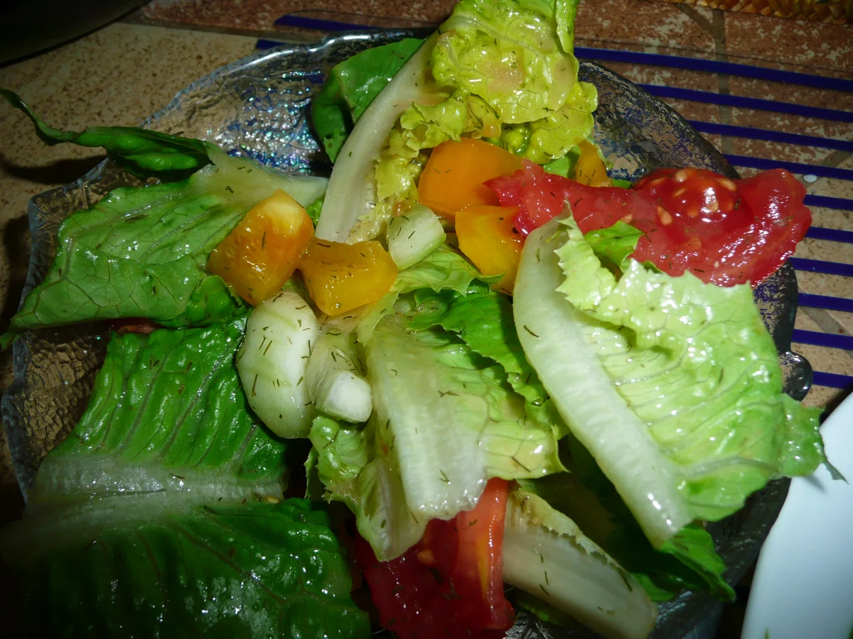 Delfter Pfanne zu Graupen und Romanasalat. - Rezept - Bild Nr. 32