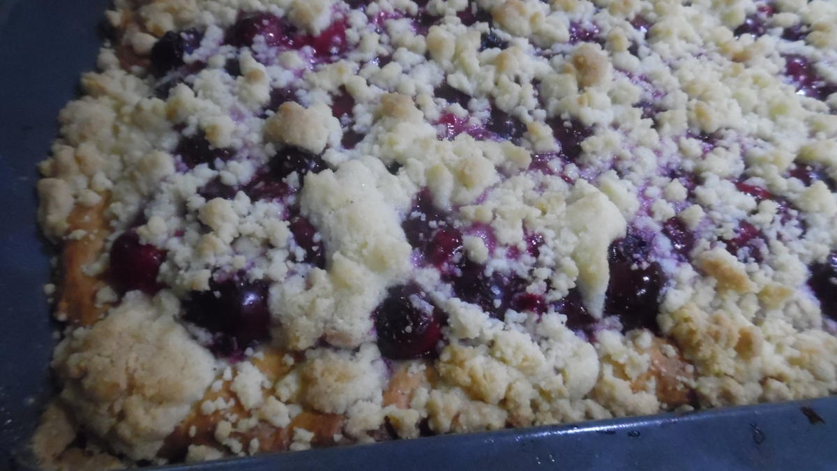 Schneller Kirschkuchen mit Butter-Mandel-Streusel - Rezept - Bild Nr. 33