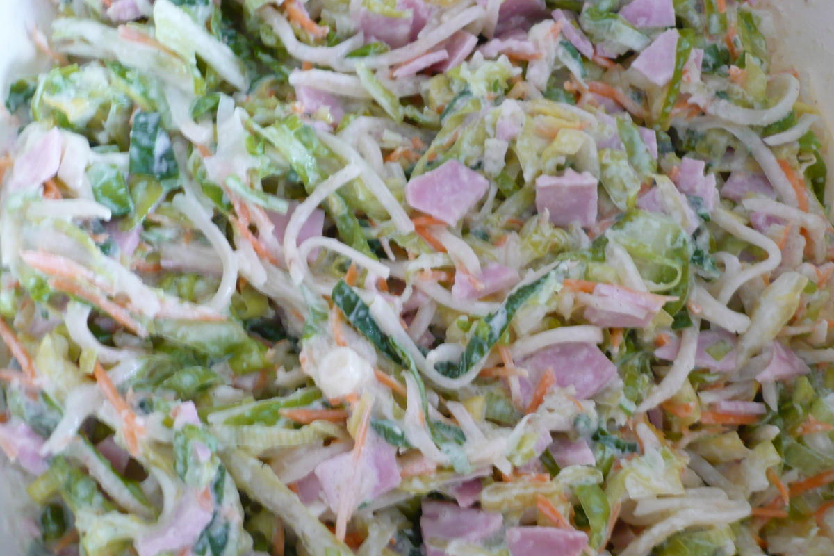 Spitzkohl - Salat - Rezept - Bild Nr. 8