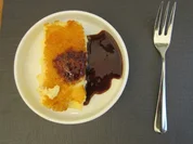 Royale mit Orangen-Espresso-Reduktion - Rezept