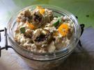 Brotaufstrich  mit Kapern Äpfel,  Chilli, Äpfel  und Röstzwiebeln - Rezept