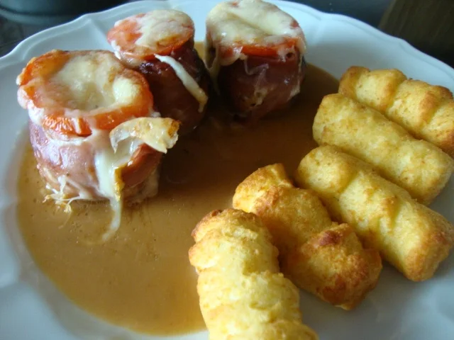 Gratinierte Schweinelende in Rahmsoße - Rezept - Bild Nr. 9