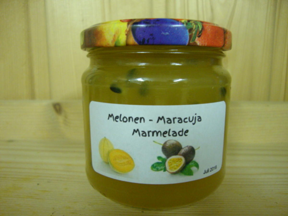 Bilder für Melonen - Maracujamarmelade - Rezept