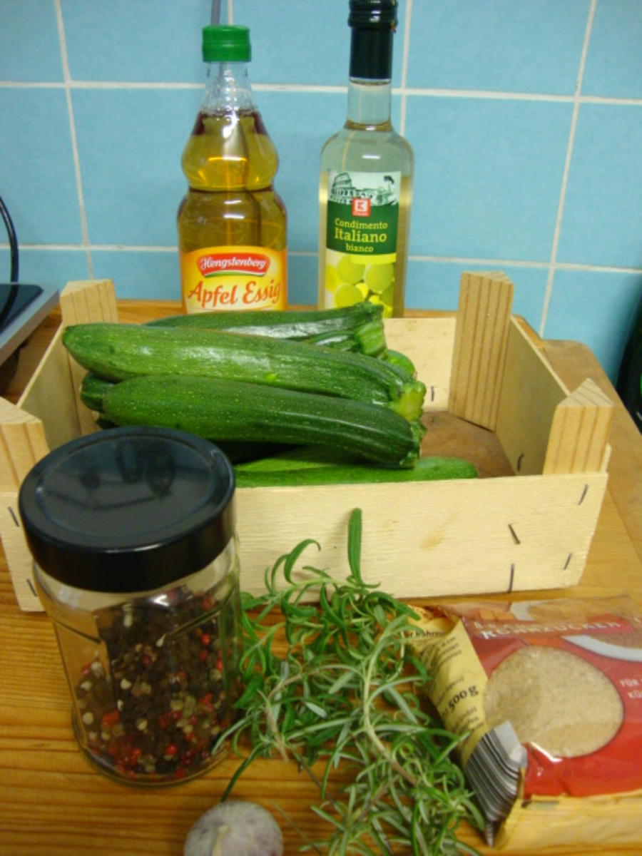 eingelegte Zucchini Sticks - Rezept - Bild Nr. 2
