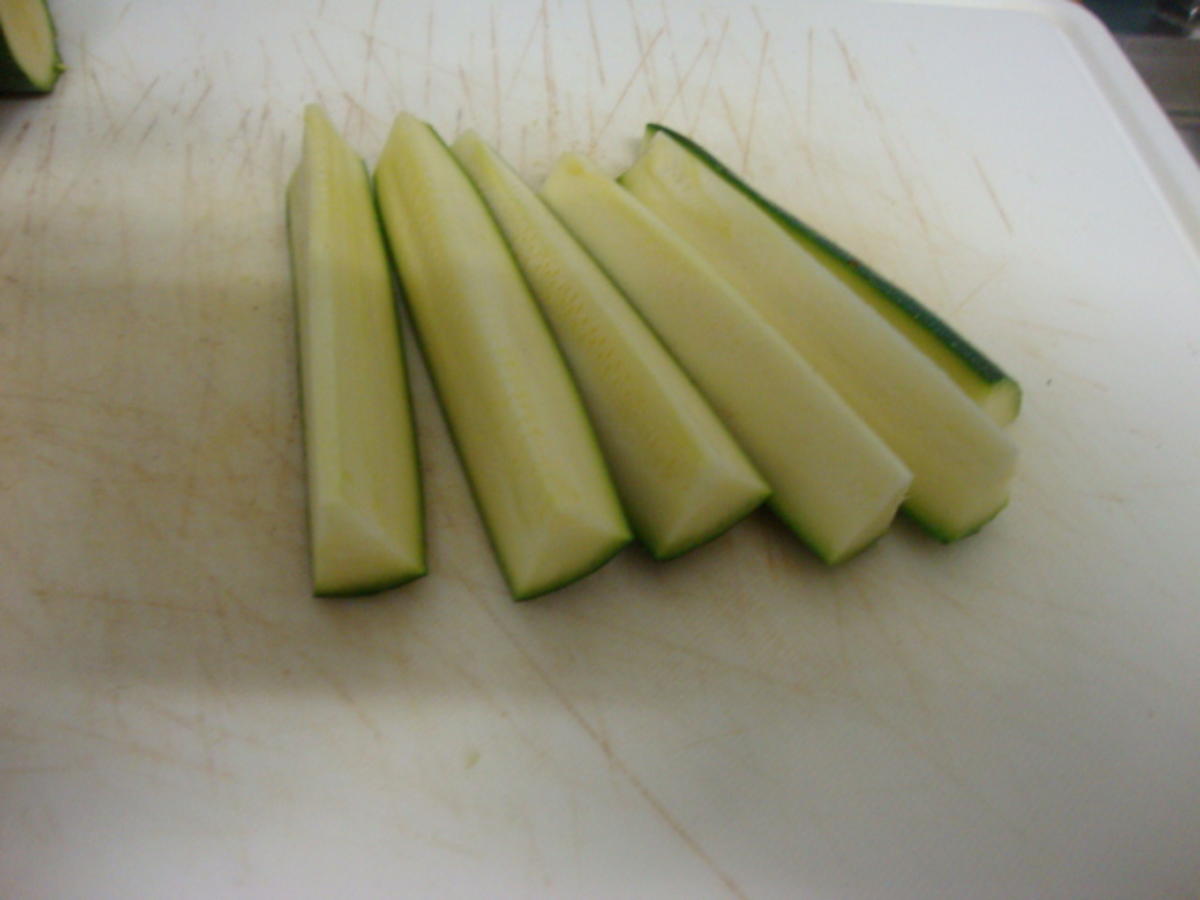 eingelegte Zucchini Sticks - Rezept - Bild Nr. 3