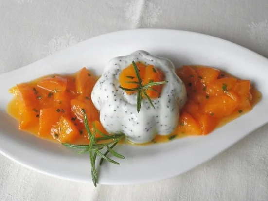 Rezept: Weißer Schokoladen - Mohn - Pudding ... Bild Nr. 2 Weißer Schokoladen - Mohn - Pudding ... - Rezept - Bild Nr. 2