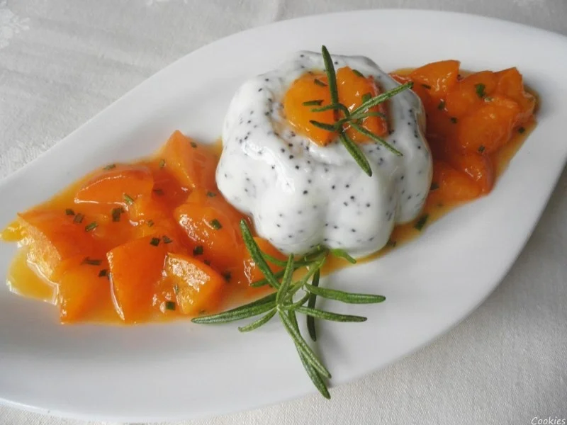 Rezept: Weißer Schokoladen - Mohn - Pudding ... Bild Nr. 8 Weißer Schokoladen - Mohn - Pudding ... - Rezept - Bild Nr. 8