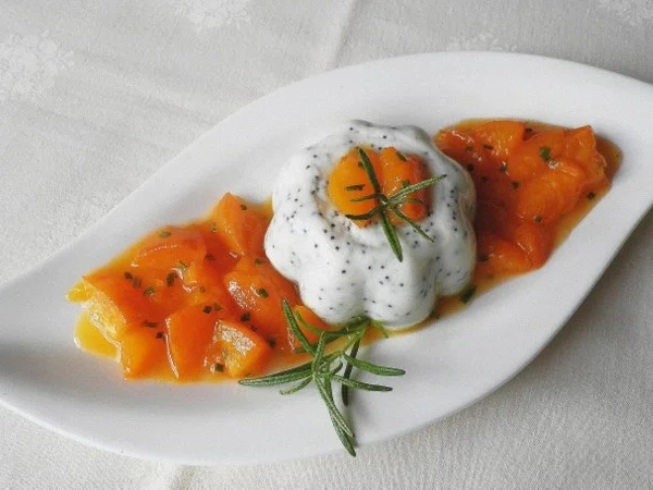 Rezept: Weißer Schokoladen - Mohn - Pudding ... Bild Nr. 9 Weißer Schokoladen - Mohn - Pudding ... - Rezept - Bild Nr. 9