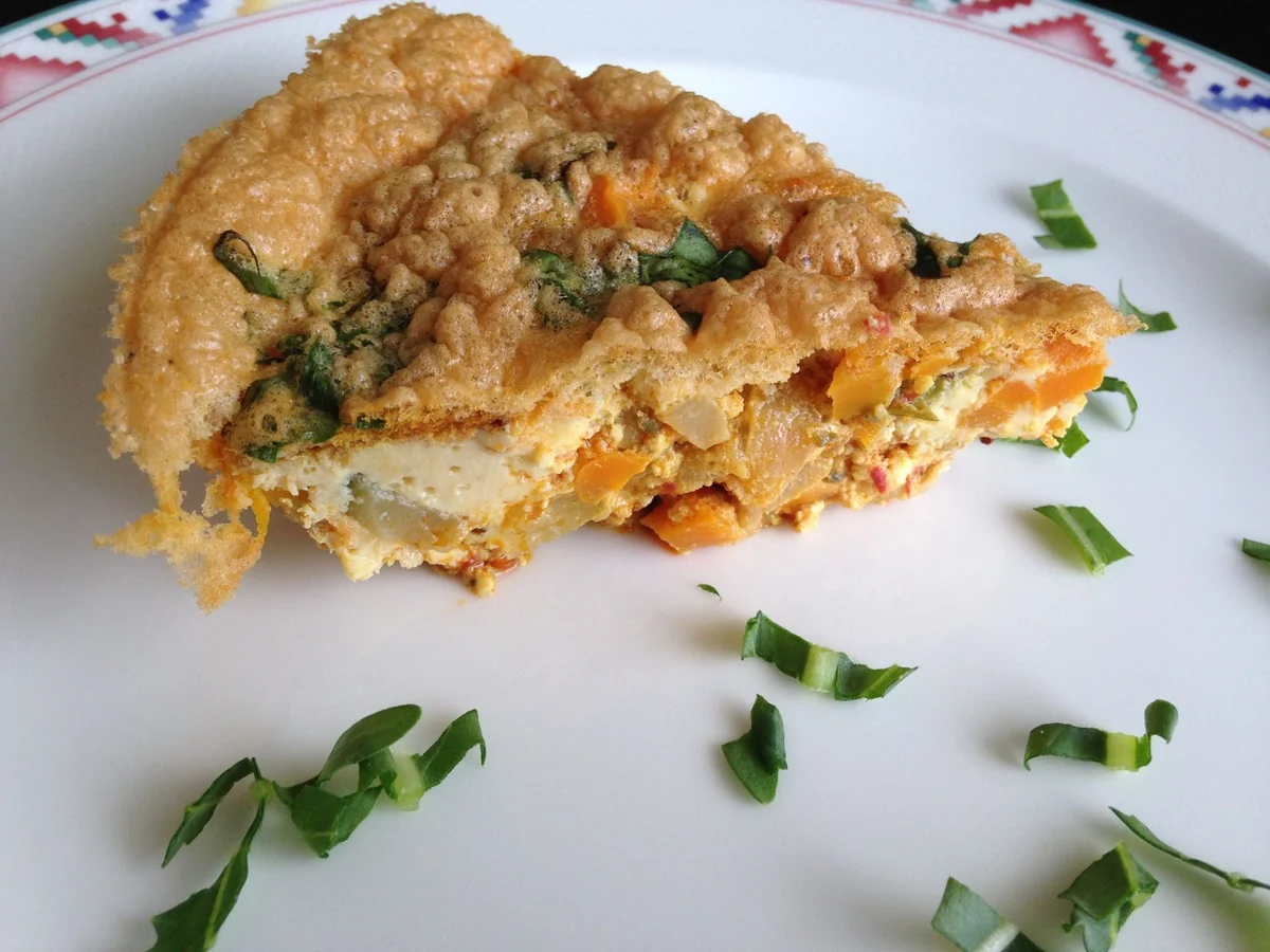 Gemüse-Fritatta mit Kräuter-Schafsfeta - Rezept - Bild Nr. 5
