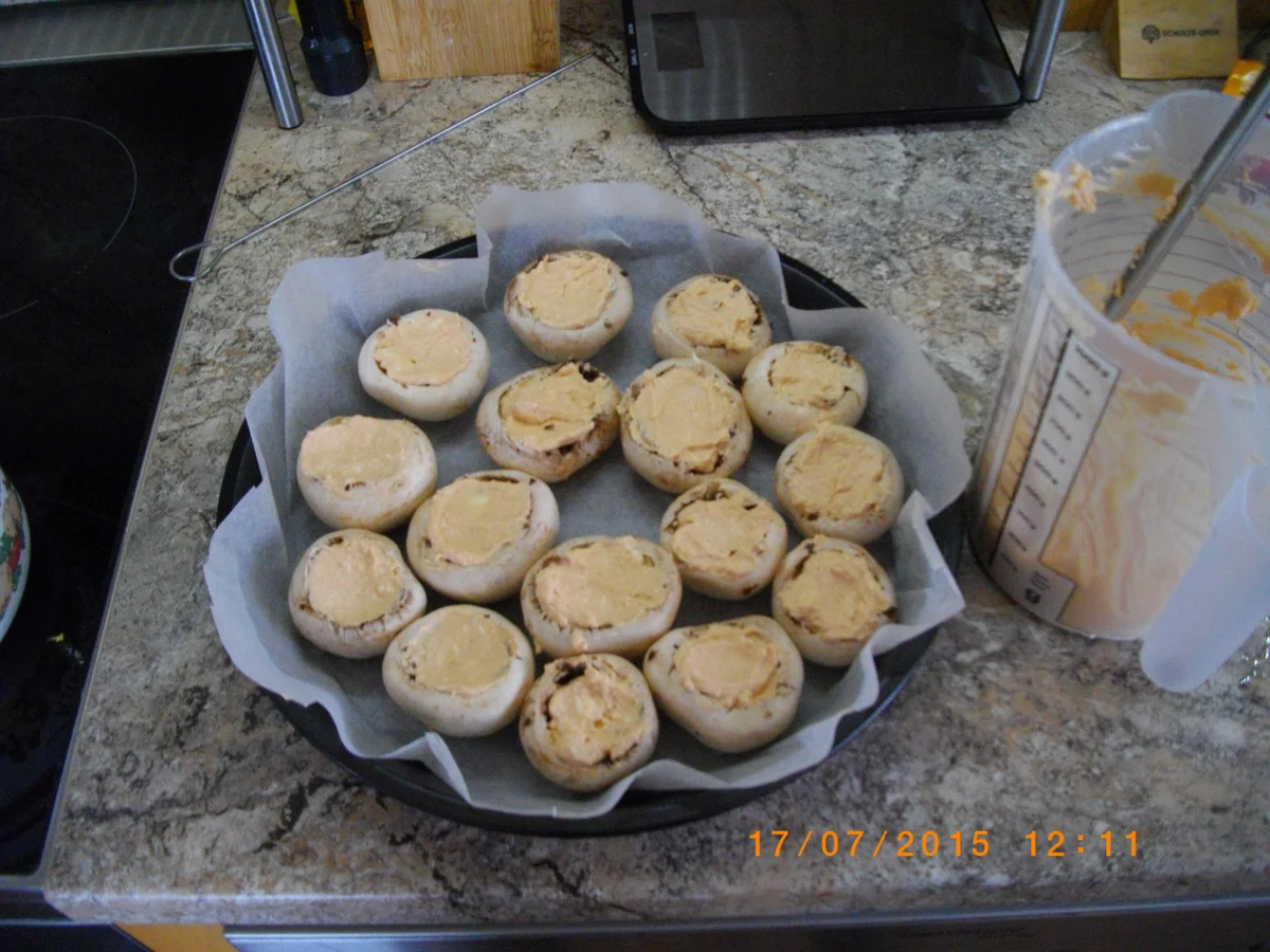 Gefüllte Champignons - Rezept - Bild Nr. 2