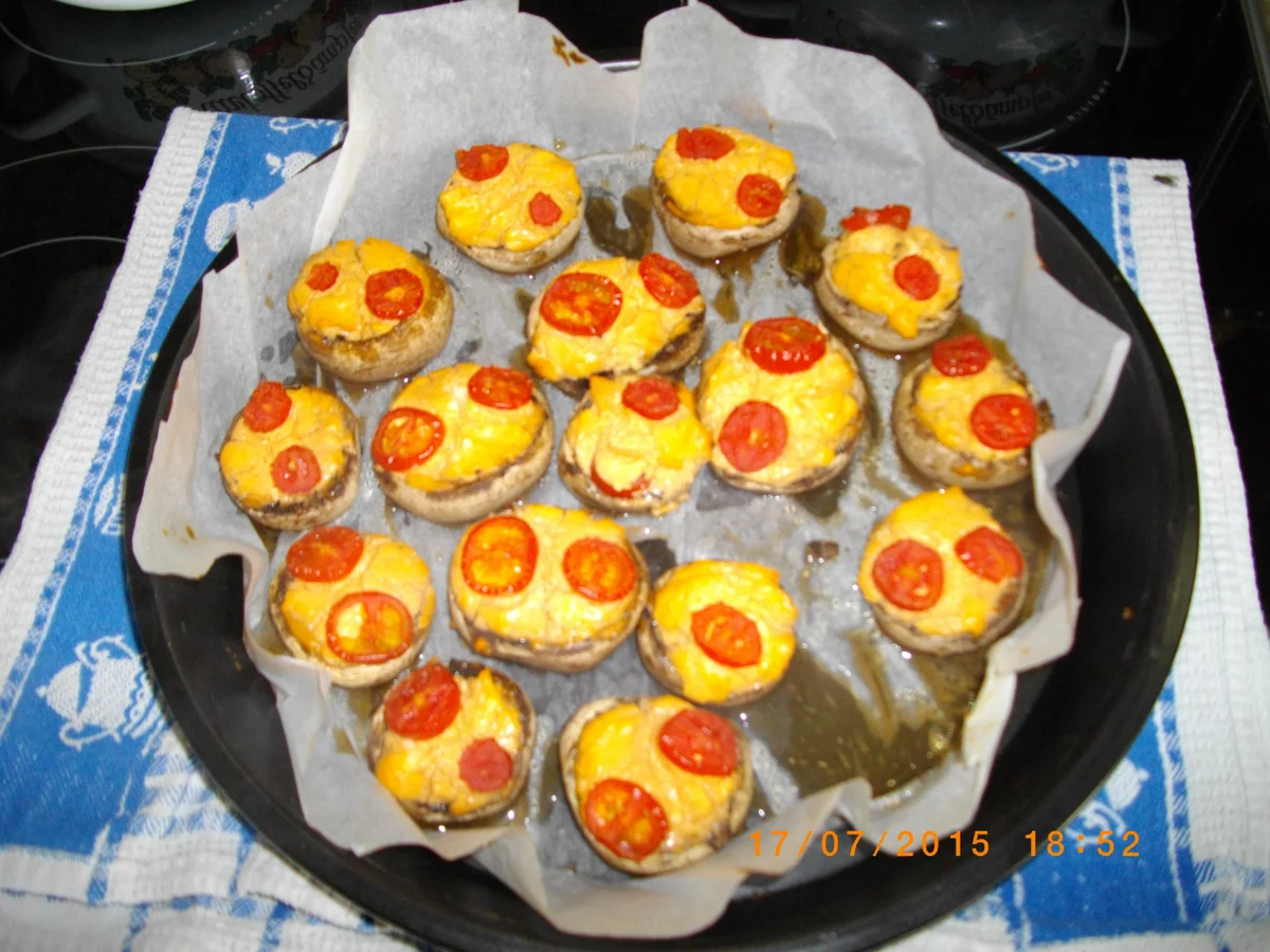 Gefüllte Champignons - Rezept - Bild Nr. 3