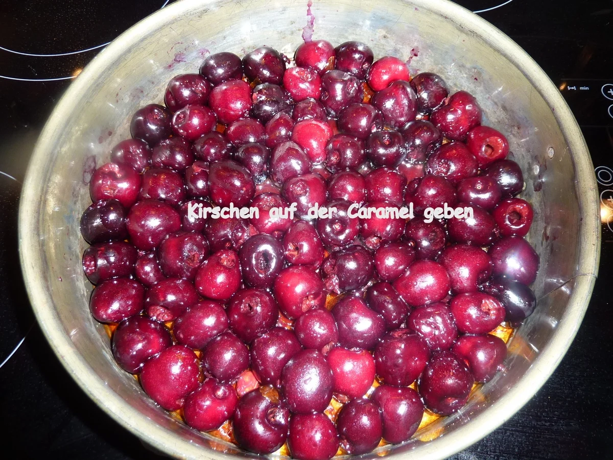 Kirschen  Kuchen  << upside  down >> - Rezept - Bild Nr. 6
