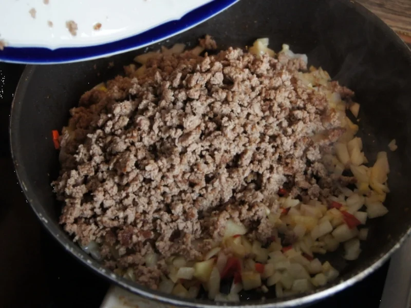 Flickerklops mit Kartoffelstampf und chinesischen Gurkensalat - Rezept - Bild Nr. 9