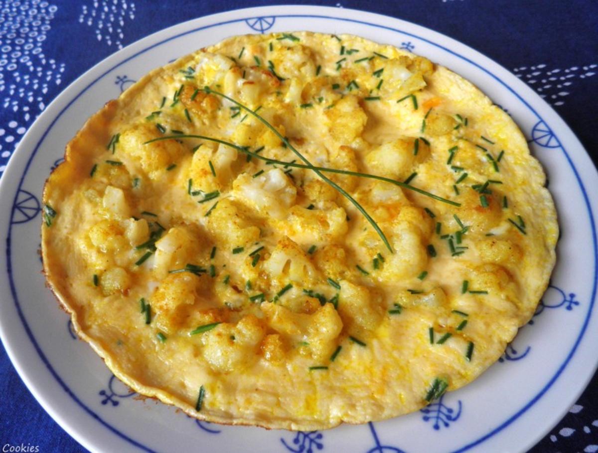 Blumenkohl - Omelett ... - Rezept