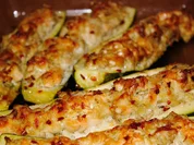 Gefüllte Lachs-Zucchini - Rezept