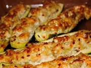 Gefüllte Lachs-Zucchini - Rezept