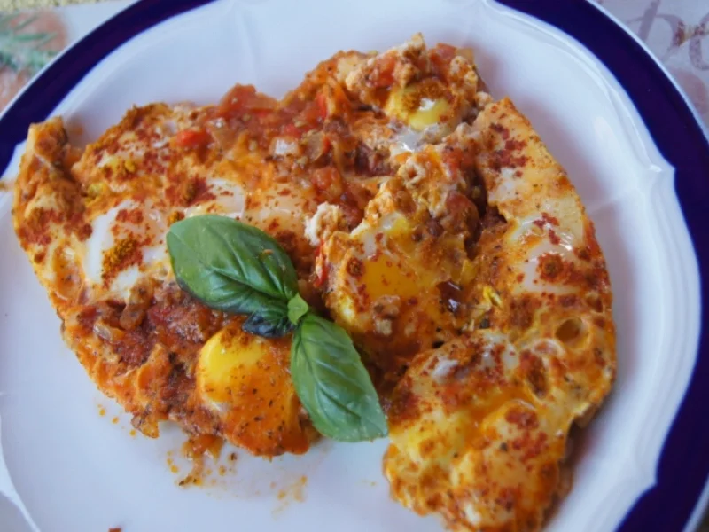 Wachteleieromelett mit herzhaften Tomaten - Rezept - Bild Nr. 55