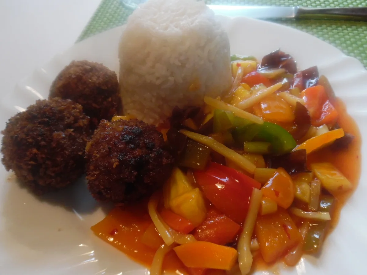 Asiatische Hackbällchen knusprig ausgebacken - Rezept - Bild Nr. 55