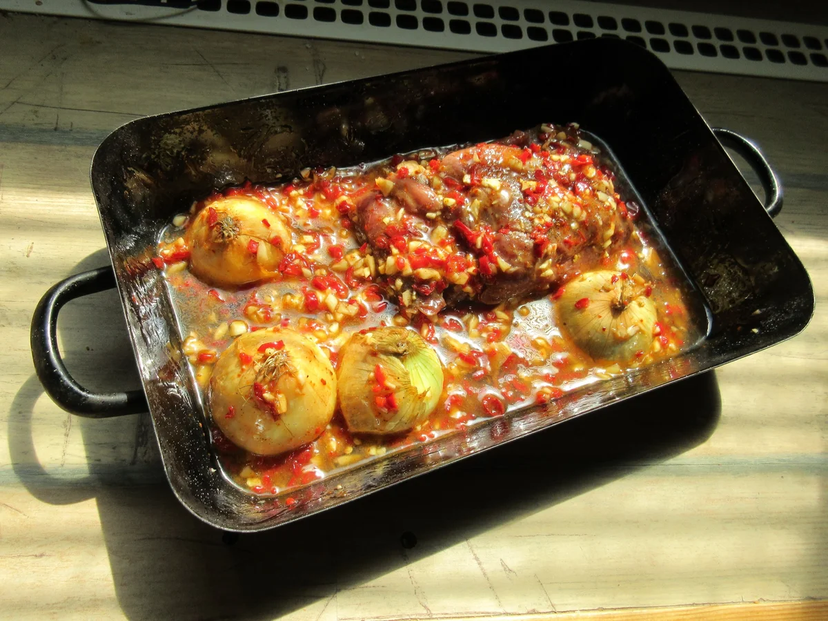 Schopfbraten laaangsam gegart - Rezept - Bild Nr. 167