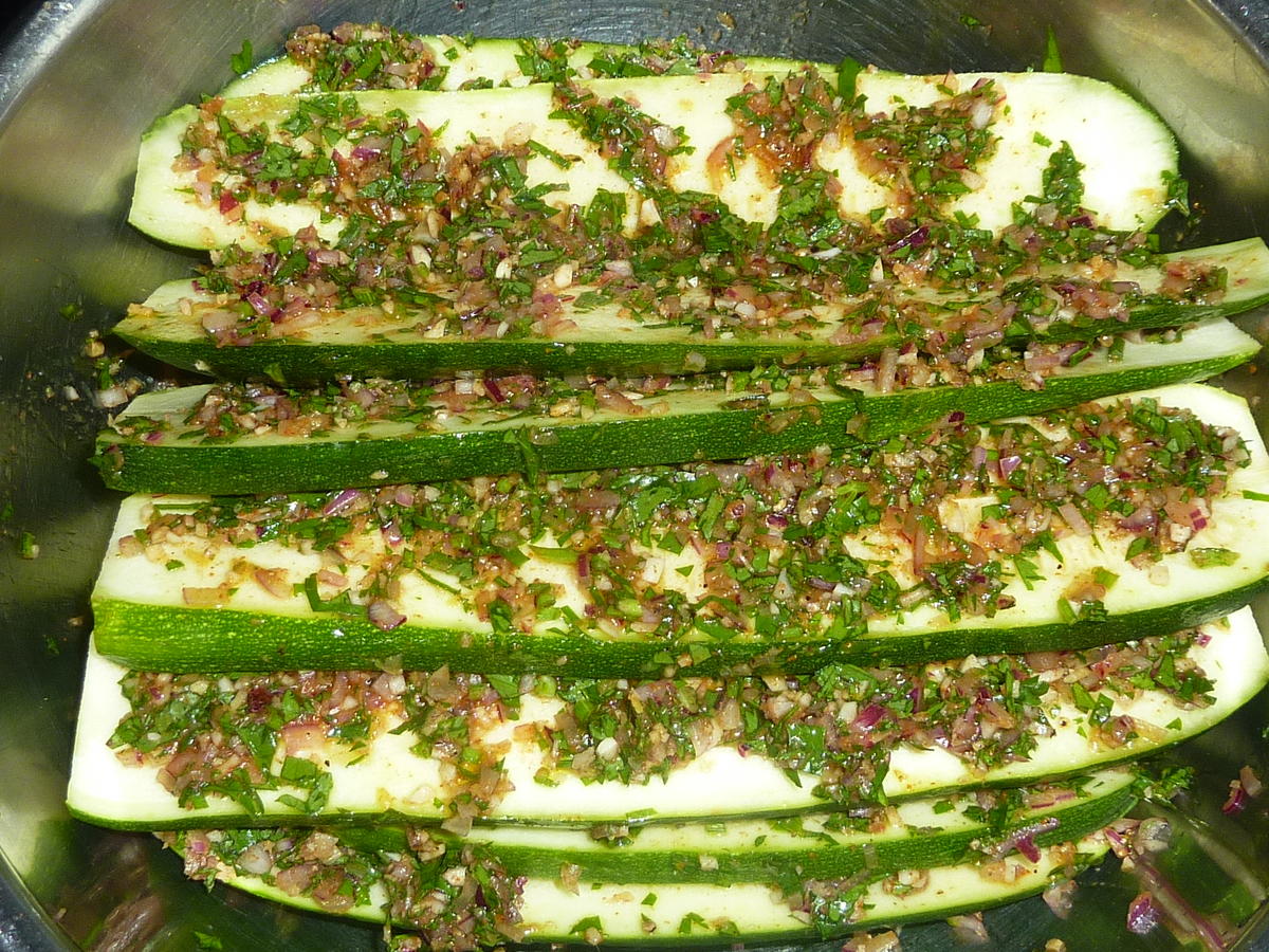 Zucchini mit Chermoula Sauce - Rezept - Bild Nr. 65