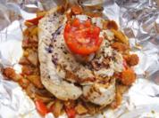 Rotbarschfilet mit Gemüse in der Folie - Rezept - Bild Nr. 72