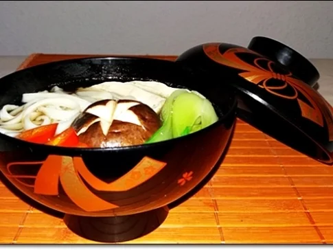 Japanische Nudelsuppe mit Hähnchen - Rezept - Bild Nr. 85