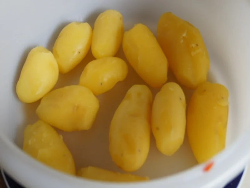 Pikante Fleischpflanzerl mit Kren, Schwäbischen Kartoffelsalat und Erbsenstampf - Rezept - Bild Nr. 84