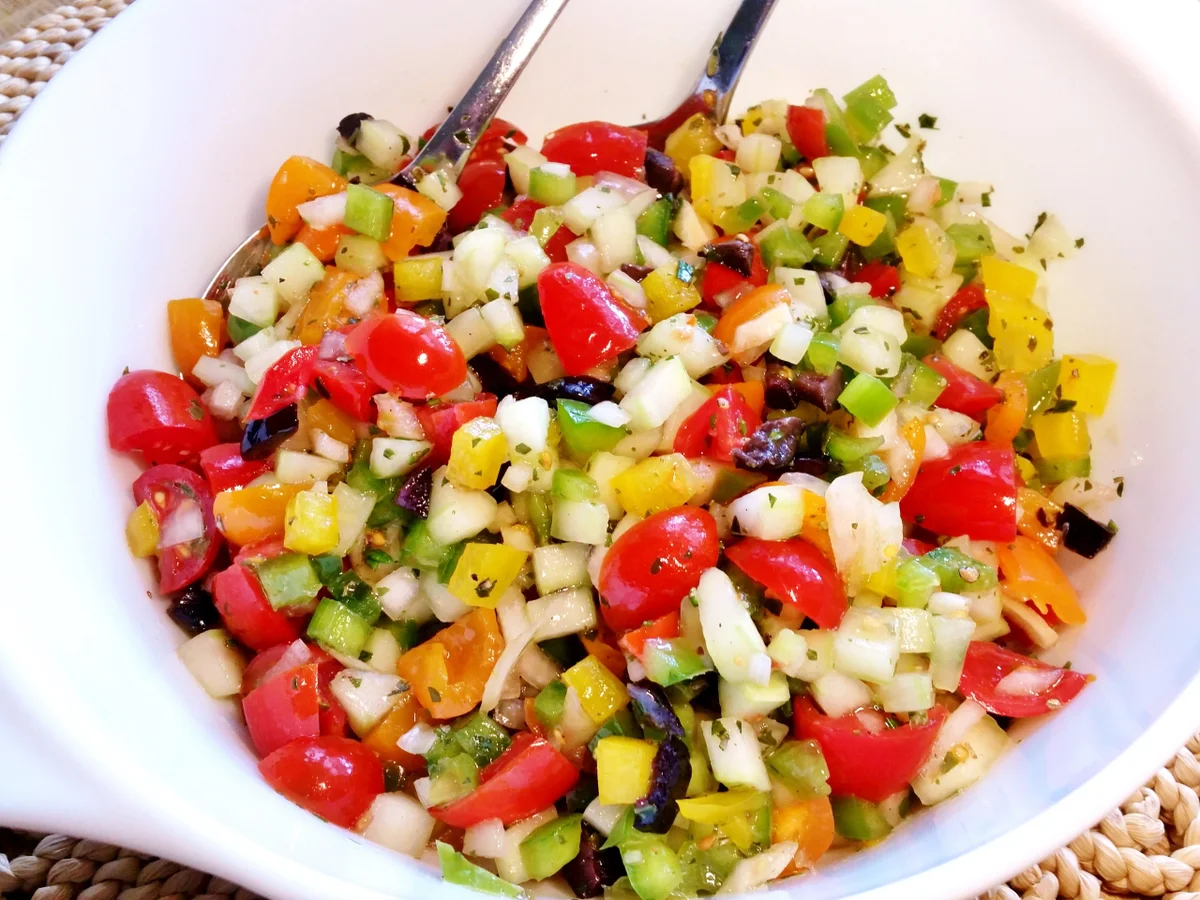 Konfetti-Salat ... erfrischend-kühle Beilage - Rezept - Bild Nr. 80