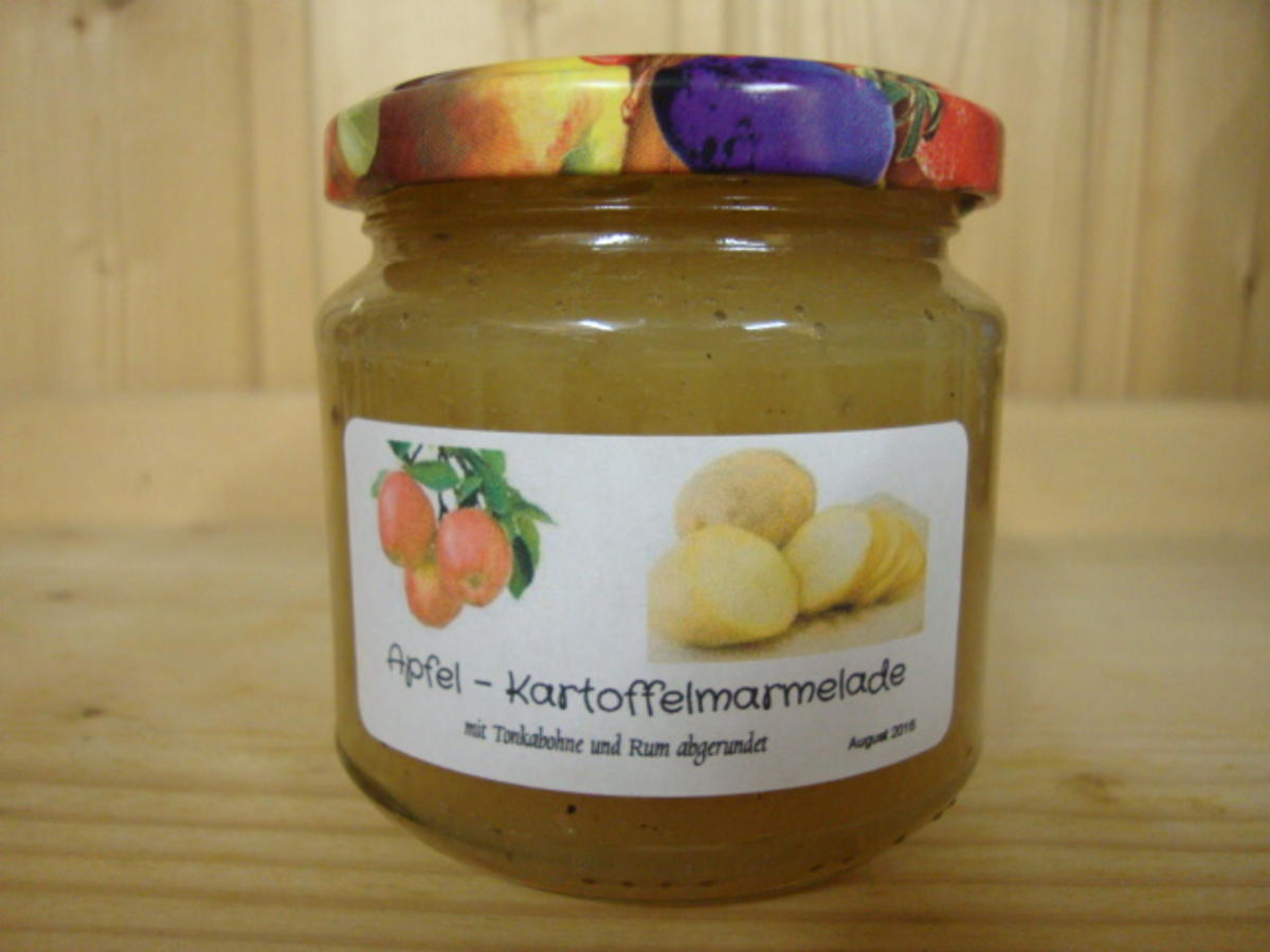 Apfel-Kartoffel Marmelade mit Tonkabohne und Rum - Rezept - Bild Nr. 149