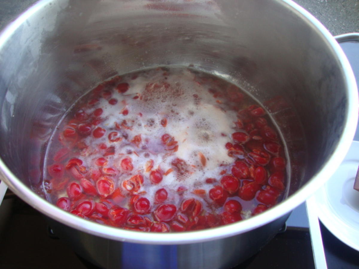 Hagebuttenmarmelade mit Gewürznelken verfeinert - Rezept - kochbar.de