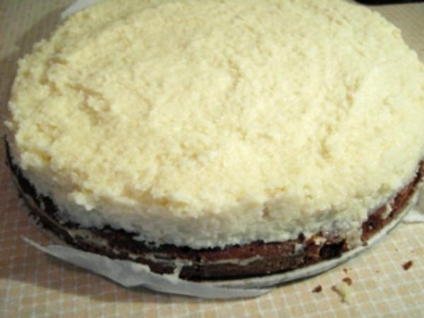 Schokoladen Kokos Kuchen - schnell &amp; einfach - 318 kcal/100g