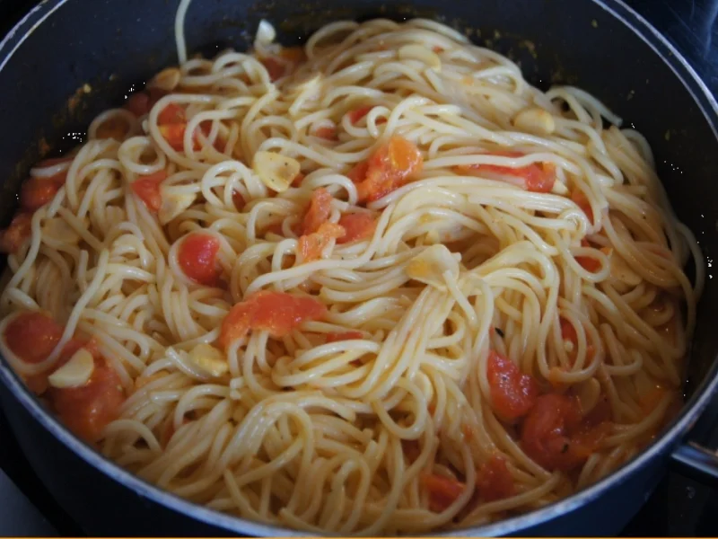 Knoblauch-Tomaten-Spaghetti - Rezept - Bild Nr. 105