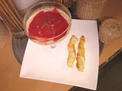 Caipirinha Creme / Himbeere-Deckel / Dipstick - Rezept