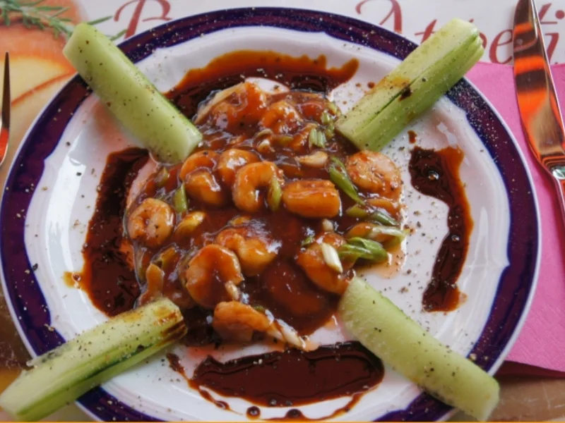 Garnelenschwänze süß-sauer mit Walnuss-Ciabatta - Rezept - Bild Nr. 95