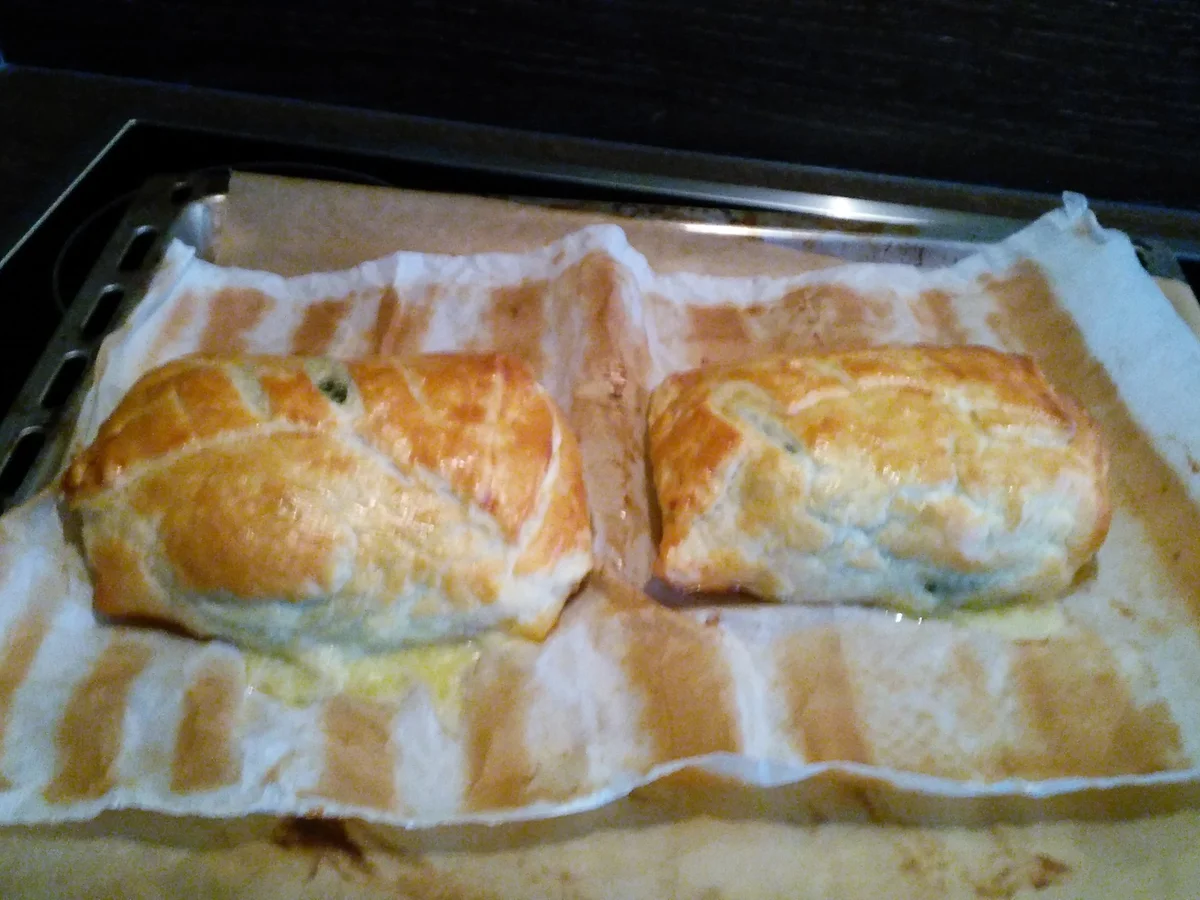 Lachs im Blätterteig mit Spinat - Rezept - Bild Nr. 127