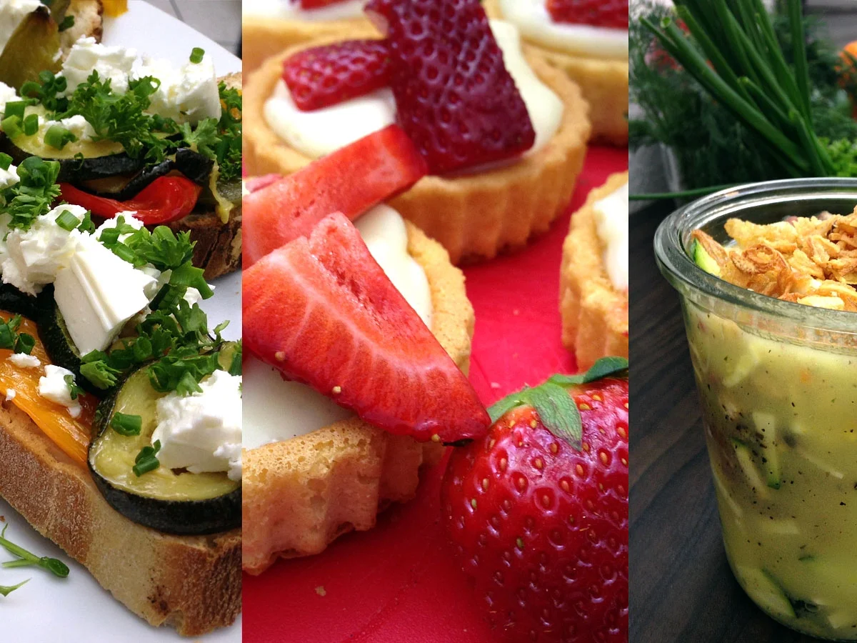 Rezept: Gemüsebaguettes, Milchcremetörtchen, Suppe to go: Drei Rezepte für die Bikinifigur Bild Nr. 2 Gemüsebaguettes, Milchcremetörtchen, Suppe to go: Drei Rezepte für die Bikinifigur - Rezept - Bild Nr. 2