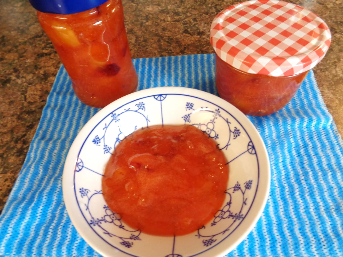 Aprikose - Pfirsich - Lavendel - Konfitüre ... oder das, was weg musste ... ;-) - Rezept - Bild Nr. 131