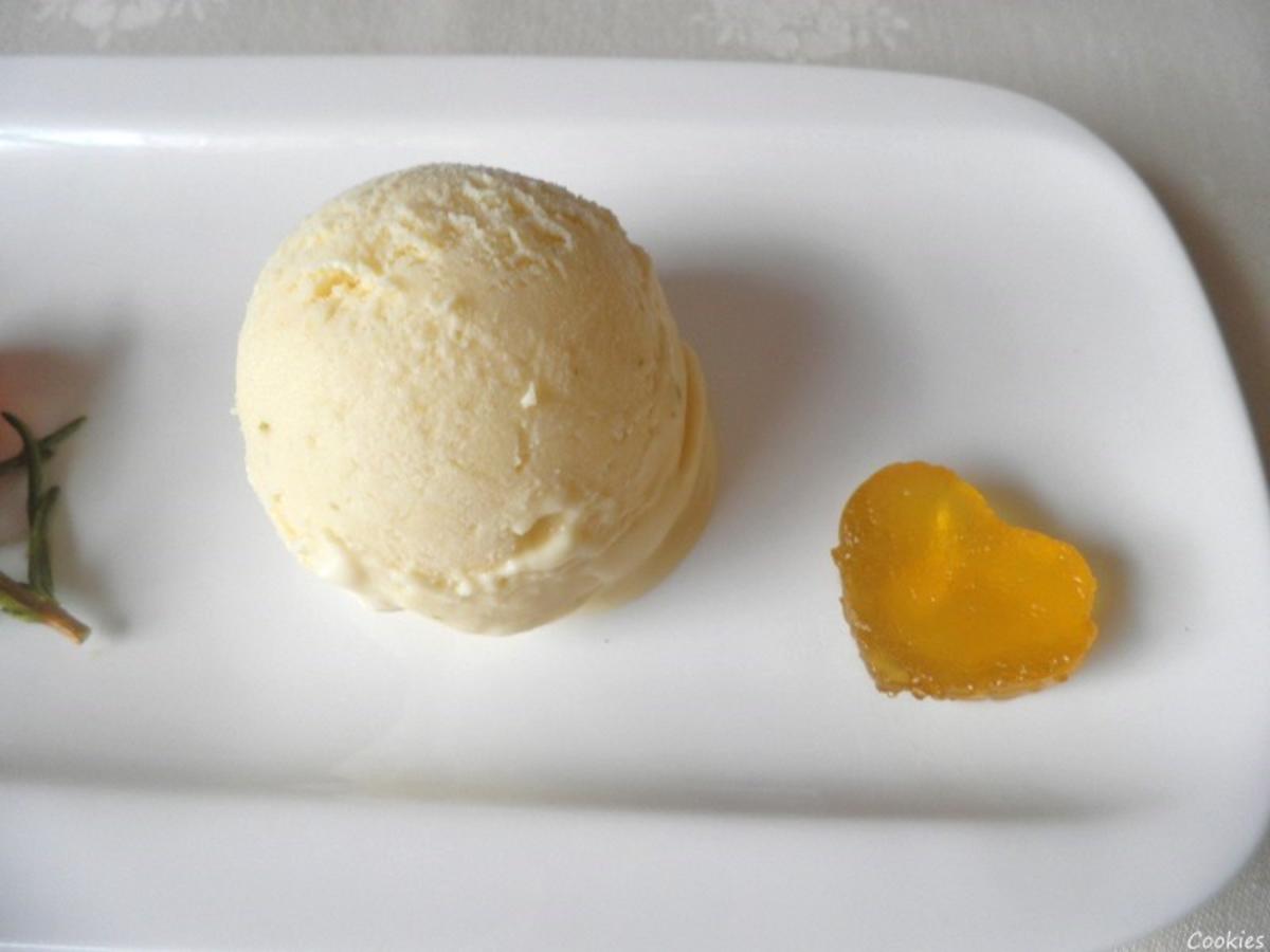 Limetten - Eis mit Olivenöl, Rosmarin - Aprikosen ... und Honig - Gelee - Herzen ... - Rezept - Bild Nr. 132